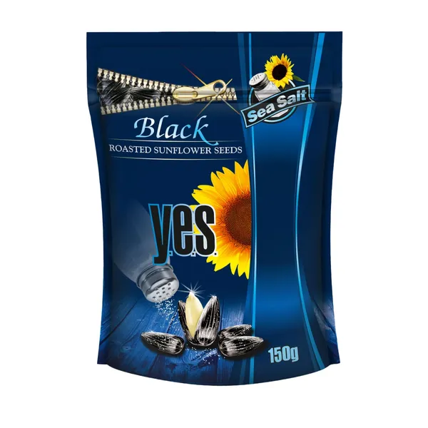 Saulespuķu sēklas Yes ar jūras sāli 150g
