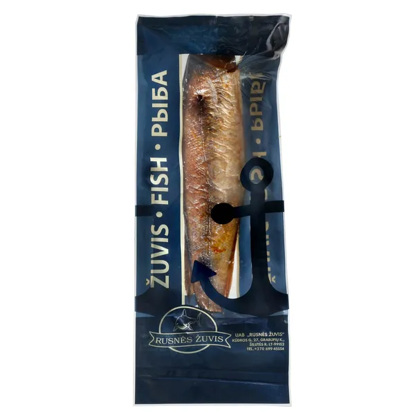 Karštai rūkyta argentininė jūrinė lydeka RUSNĖS ŽUVIS, vakuume, 1 kg