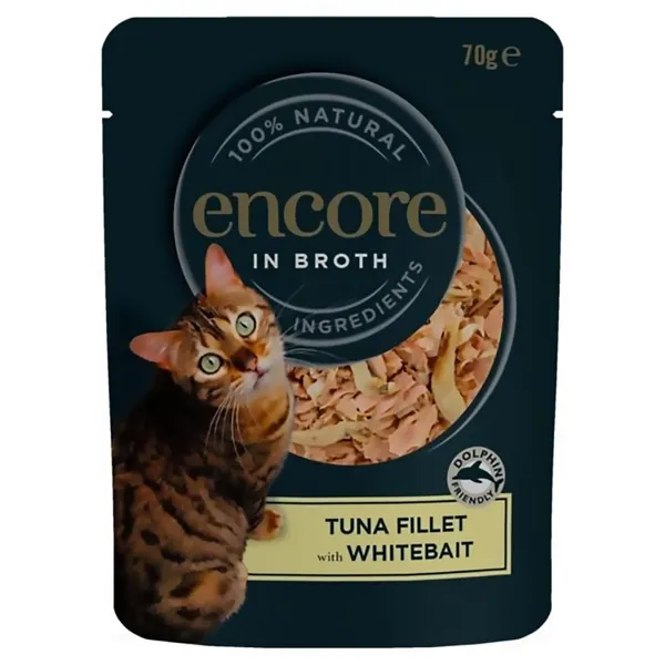 Kačių konservai su tunu ir mailiumi ENCORE, 70 g