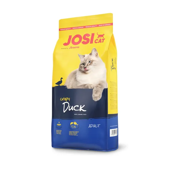 Sausas kačių maistas su traškia antiena JOSERA PREMIUM JOSICAT, 650 g