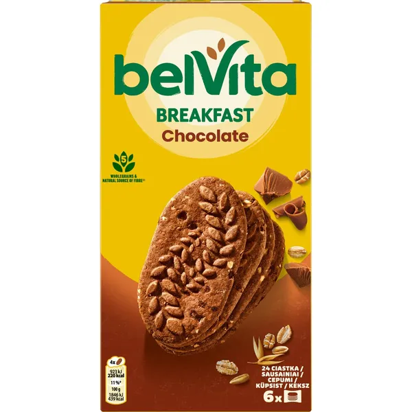 Cepumi Belvita pilngraudu ar šok. gab. 300g