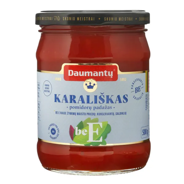 KARALIŠKAS pomidorų padažas be E, 500 g