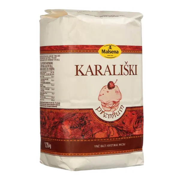 Kvietiniai miltai KARALIŠKI, a. r., 405 D, 1,75 kg