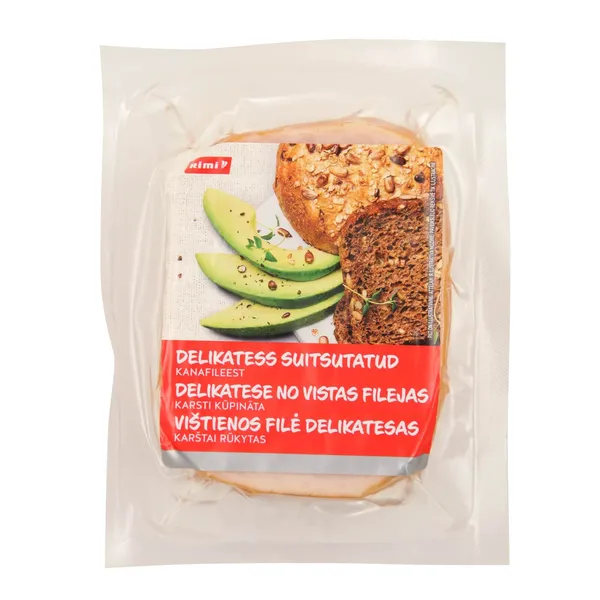 Karštai rūkyta vištienos krūtinėlė RIMI, 1kg