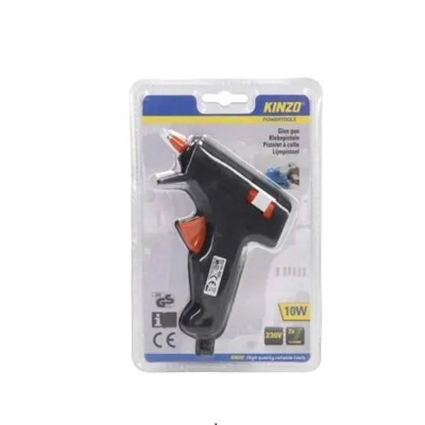Karštų klijų pistoletas KINZO, 230V 10W 7*100mm