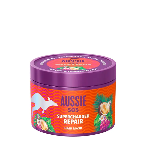 Plaukų kaukė AUSSIE SOS Repair, 500 ml