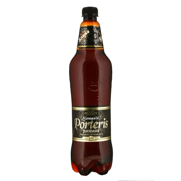 KAUNO tamsusis alus SENASIS PORTERIS, 6 %, 1 l, PET