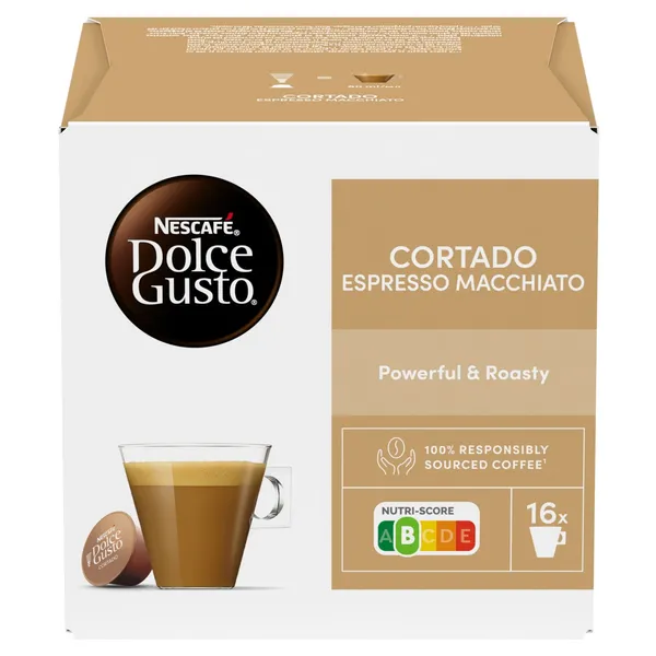Kavos kapsulės DOLCE GUSTO CORTADO ESPRESSO, 100 g