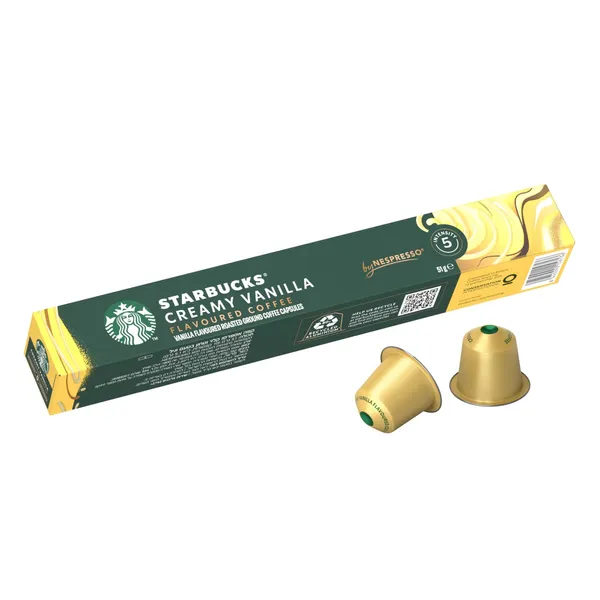 Kavos kapsulės STARBUCKS CREAMY VANILLA, 10 vnt. 51 g
