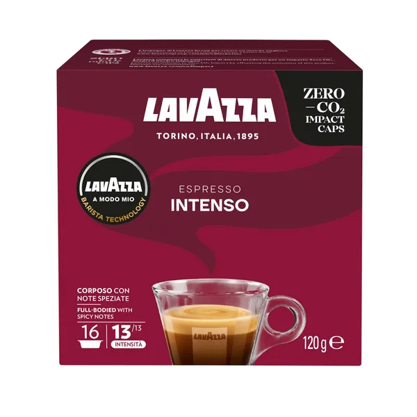 Kavos kapsulės "Lavazza A Modo Mio Intenso" 120g 16 vnt