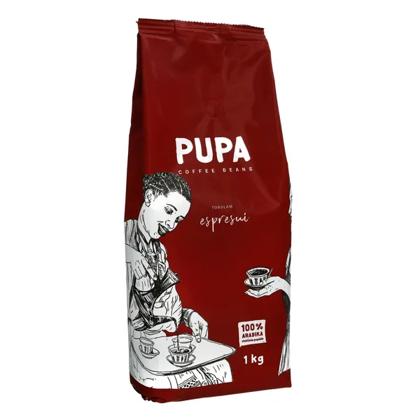 Kavos pupelės PUPA tobulam espresui, 1000 g