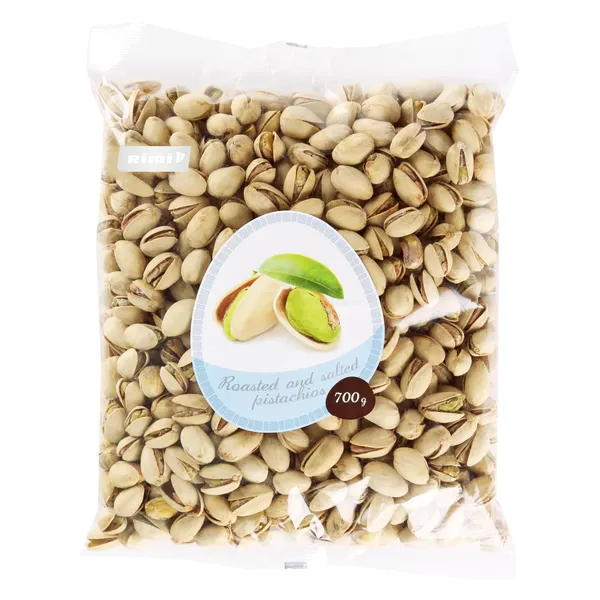 Kepintos ir sūdytos pistacijos RIMI, 700 g