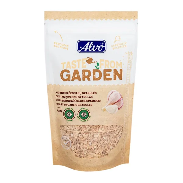 Kepintos česnakų granulės TASTE FROM GARDEN, 60 g