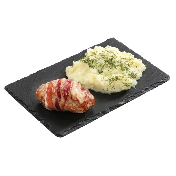 Keptas kiaulienos suktinukas su šonine ir bulvių koše, 250 g