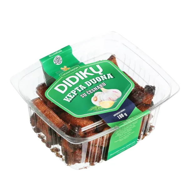 Kepta DIDIKŲ duona su česnaku, 180 g