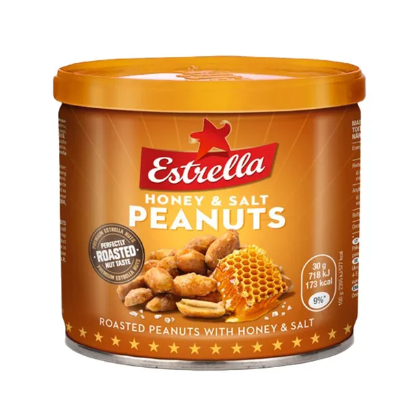 Grauzdēti zemesr. Estrella ar medu&sāli 140g