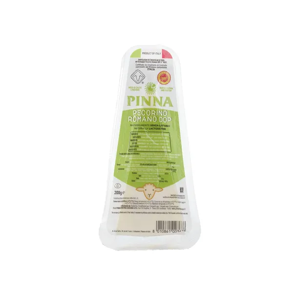 Kietasis avių pieno sūris PINNA PECORINO ROMANO, 46 % rieb., 200 g
