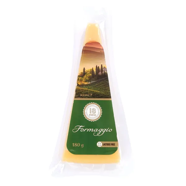 Kietasis sūris 37% 18 mėn. RIMI, be laktozės, 180 g