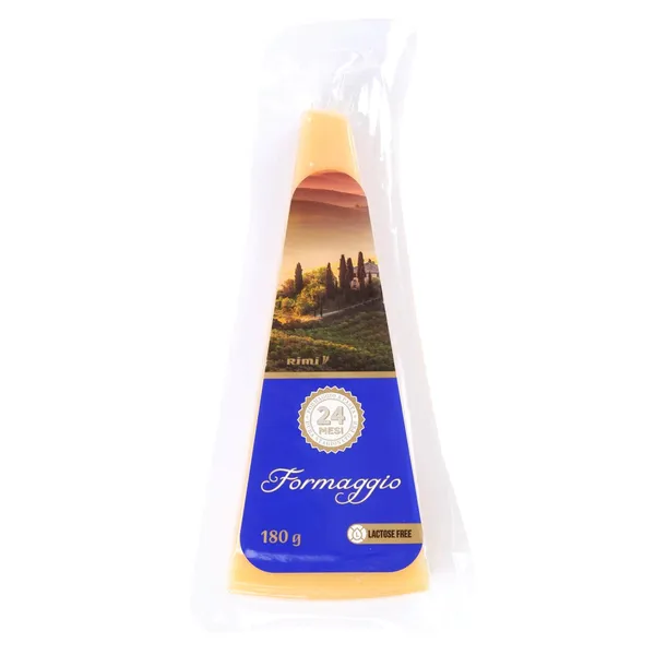 Kietasis sūris 37% 24 mėn. RIMI, be laktozės, 180 g