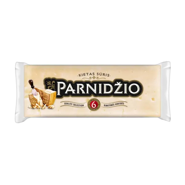 Kietasis sūris PARNIDŽIO, 38% riebumo, 6 mėn. 200g