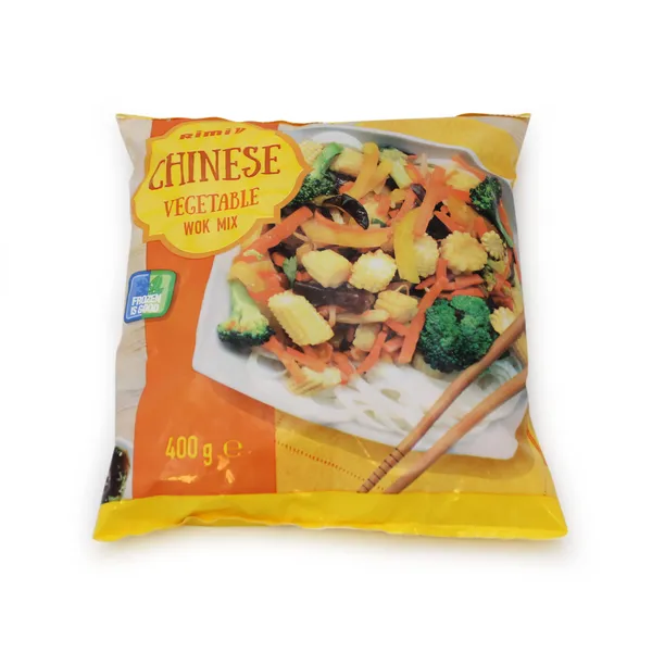 Šaldytas kiniškas daržovių mišinys kepimui RIMI, 400 g
