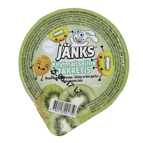Kivių skonio želė JANKS, 150 g