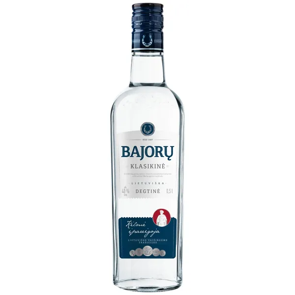 Degtinė BAJORŲ KLASIKINĖ 40%, 500 ml