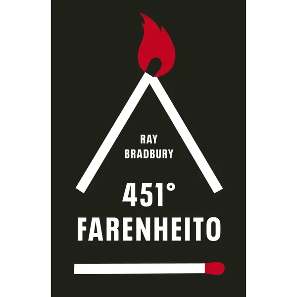 Knyga Ray Bradbury 451 LAIPSNIS FARENHEITO