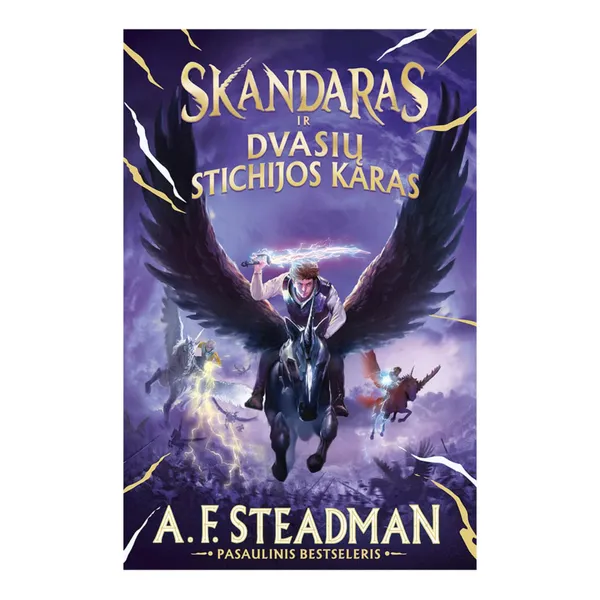 Knyga A. F. Steadman SKANDARAS IR DVASIŲ STICHIJOS KARAS