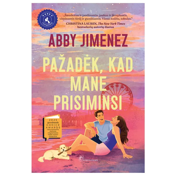 Knyga Abby Jimenez PAŽADĖK KAD MANE PRISIMINSI