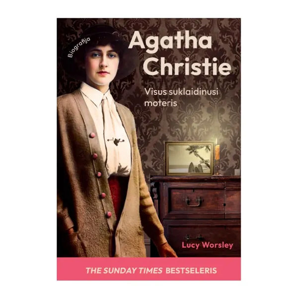 Knyga Lucy Worsley AGHATA CHRISTIE. VISUS SUKLAIDINUSI MOTERIS
