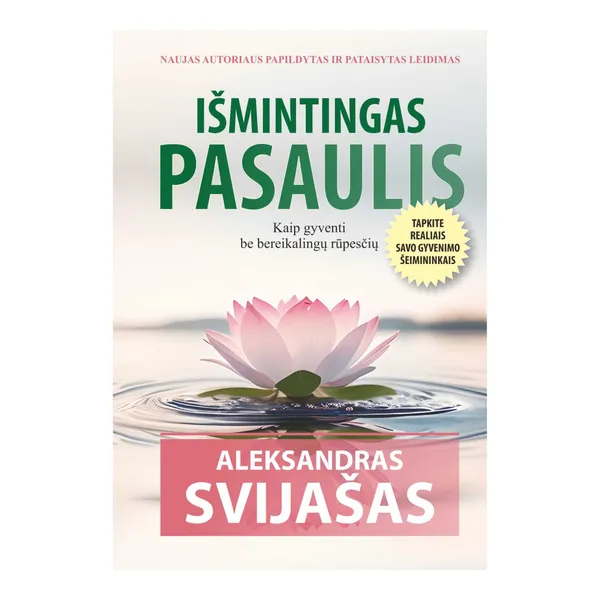 Knyga Aleksandras Svijašas IŠMINTINGAS PASAULIS