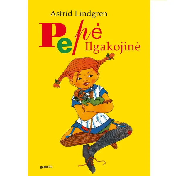Knyga Astrid Lindgren PEPĖ ILGAKOJINĖ, 7-10 m.
