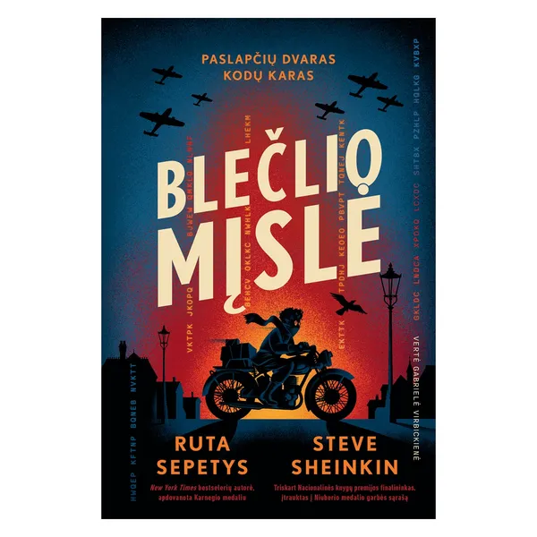 Knyga Ruta Sepetys, Steve Sheinkin BLEČLIO MĮSLĖ, nuo 10 iki 18 metų