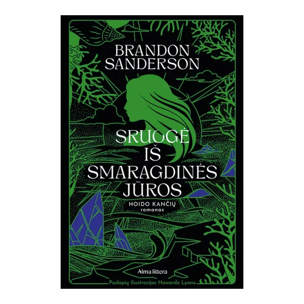 Knyga Brandon Sanderson SRUOGĖ IŠ SMARAGDINĖS JŪROS