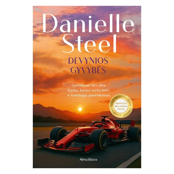 Knyga Danielle Steel DEVYNIOS GYVYBĖS