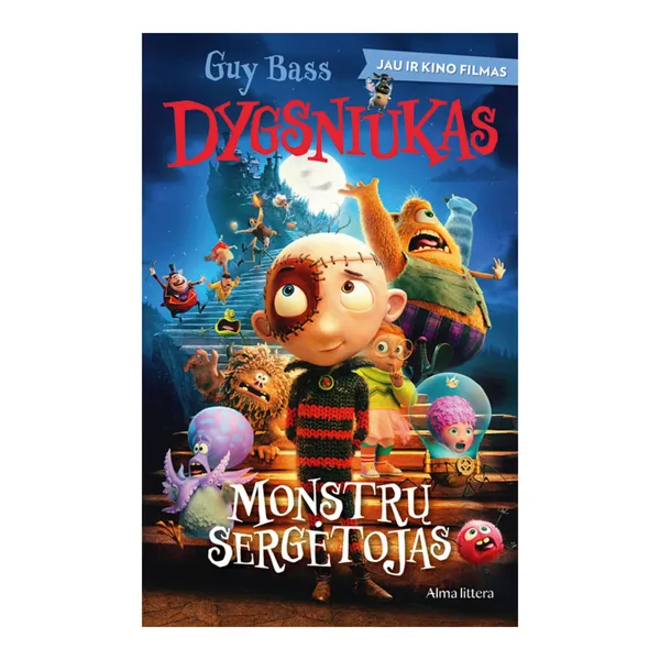 Knyga Guy Bass DYGSNIUKAS, MONSTRŲ SERGĖTOJAS