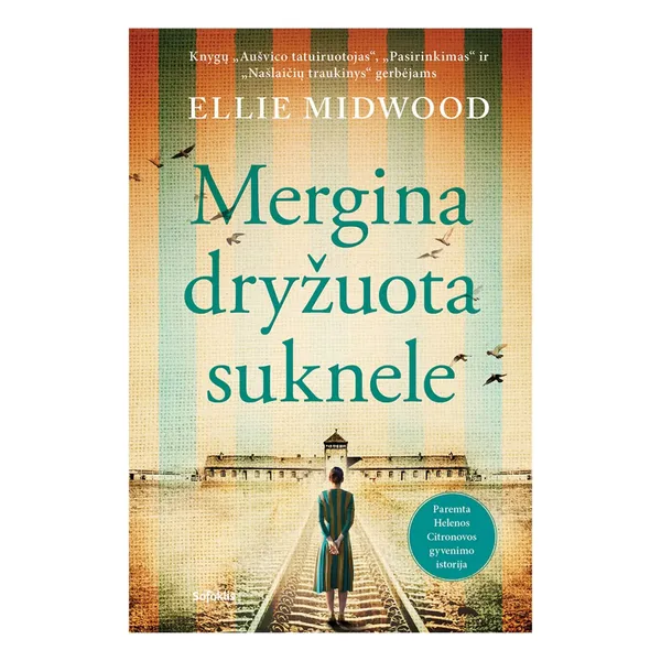 Knyga Ellie Midwood MERGINA DRYŽUOTA SUKNELE