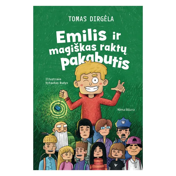 Knyga Tomas Dirgėla EMILIS IR MAGIŠKAS RAKTŲ PAKABUTIS