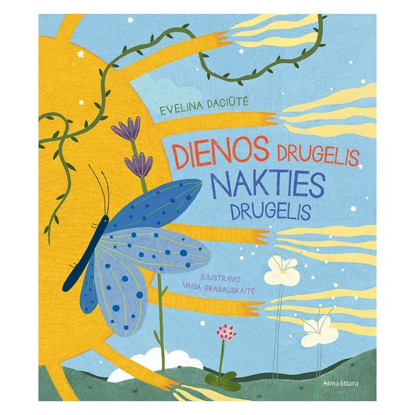 Knyga Evelina Daciūtė DIENOS DRUGELIS, NAKTIES DRUGELIS