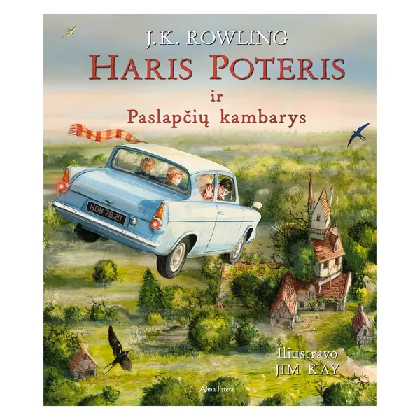 Knyga J K Rowling Jim Kay HARIS POTERIS IR PASLAPČIŲ KAMBARYS ILIUSTRUOTAS LEIDIMAS