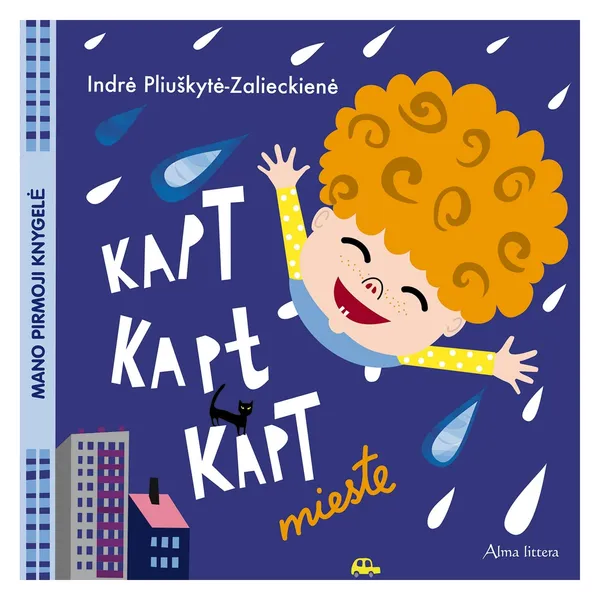 Knyga Indrė Pliuškytė-Zalieckienė KAPT KAPT KAPT MIESTE