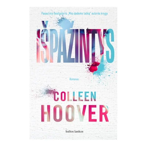 Knyga Colleen Hoover IŠPAŽINTYS