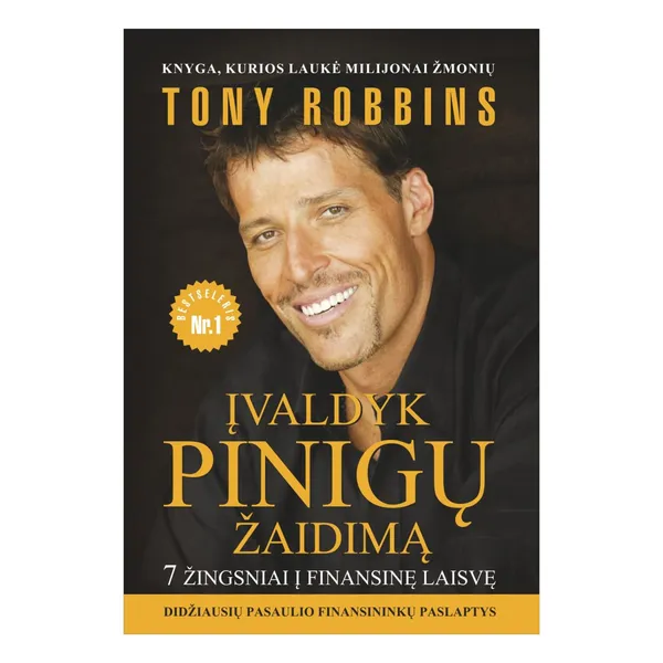 Knyga Anthony Robbins ĮVALDYK PINIGŲ ŽAIDIMĄ