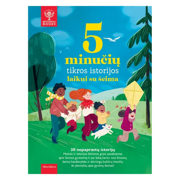 Knyga Jackie McCann BRITANNICA. 5 MINUČIŲ TIKROS ISTORIJOS LAIKUI SU ŠEIMA