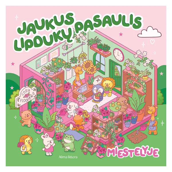Knyga JAUKUS LIPDUKŲ PASAULIS. MIESTELYJE