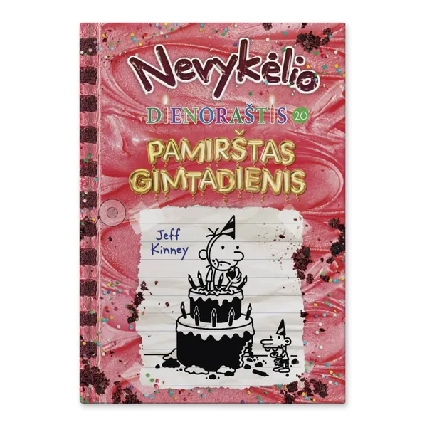 Knyga Jeff Kinney NEVYKĖLIO DIENORAŠTIS 20