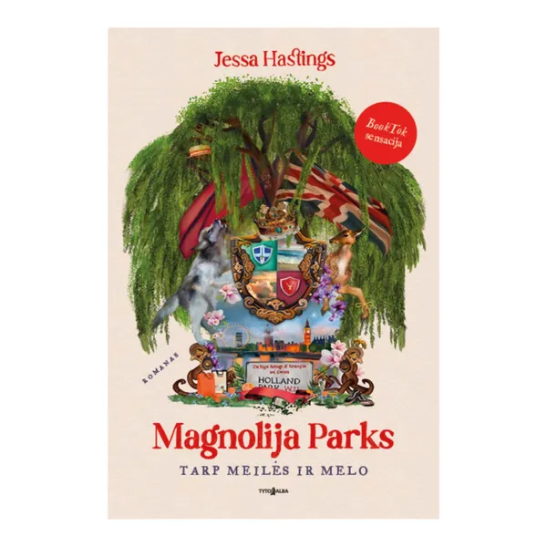 Knyga Jessa Hastings MAGNOLIJA PARKS. TARP TIESOS IR MELO