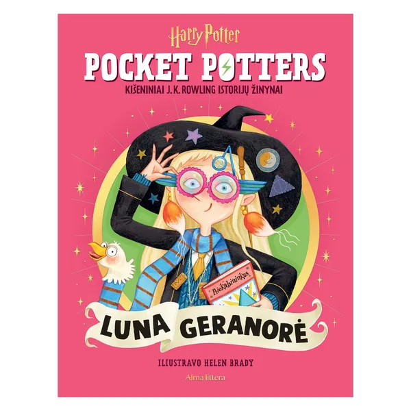 Knyga J.K. Rowling LUNA GERANORĖ. POCKET POTTERS. KIŠENINIAI J. K. ROWLING ISTORIJŲ ŽINYNAI