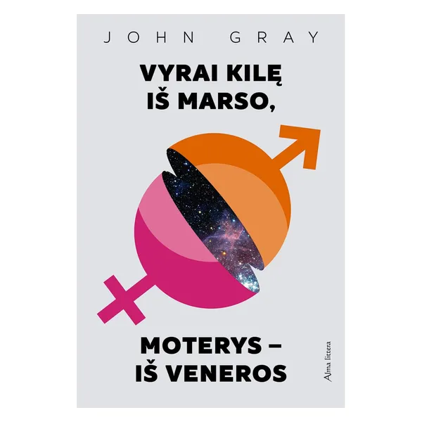 Knyga John Gray VYRAI KILĘ IŠ MARSO, MOTERYS – IŠ VENEROS